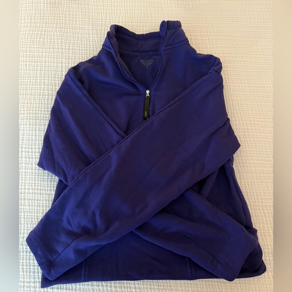 Athleta Easy Fleece 1/2 Zip Sweatshirt - Picture 2 of 3